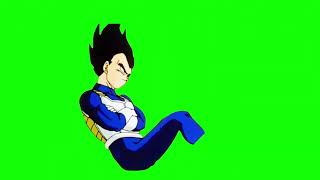 Vegeta Waiting Green Screen