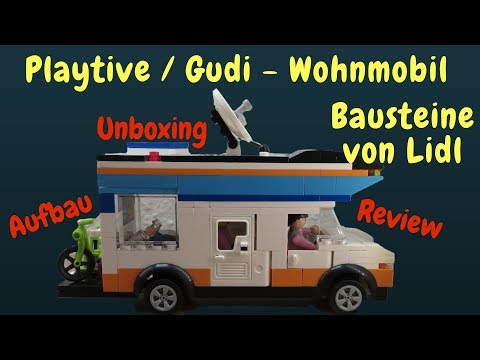 Playtive / Gudi - Wohnmobil - Bausteine von Lidl