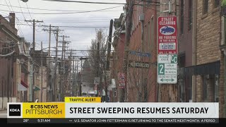 Pittsburgh street sweeping set to resume after three-year pause