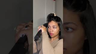 STRAIGHTENING MY HAIR WHILE ITS WET!?  GHD 2-1 Styler