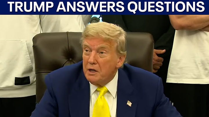 FULL: President Donald Trump answers reporter questions on Israel and Iran, interest rates and more!