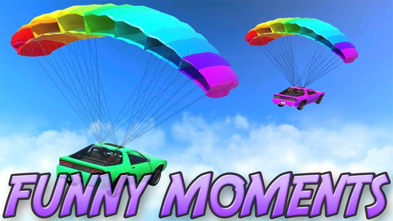 gta 5 update notes GTA 5 Funny Moments - GTA Stunts & Fails - Rocket & Parachute Car
