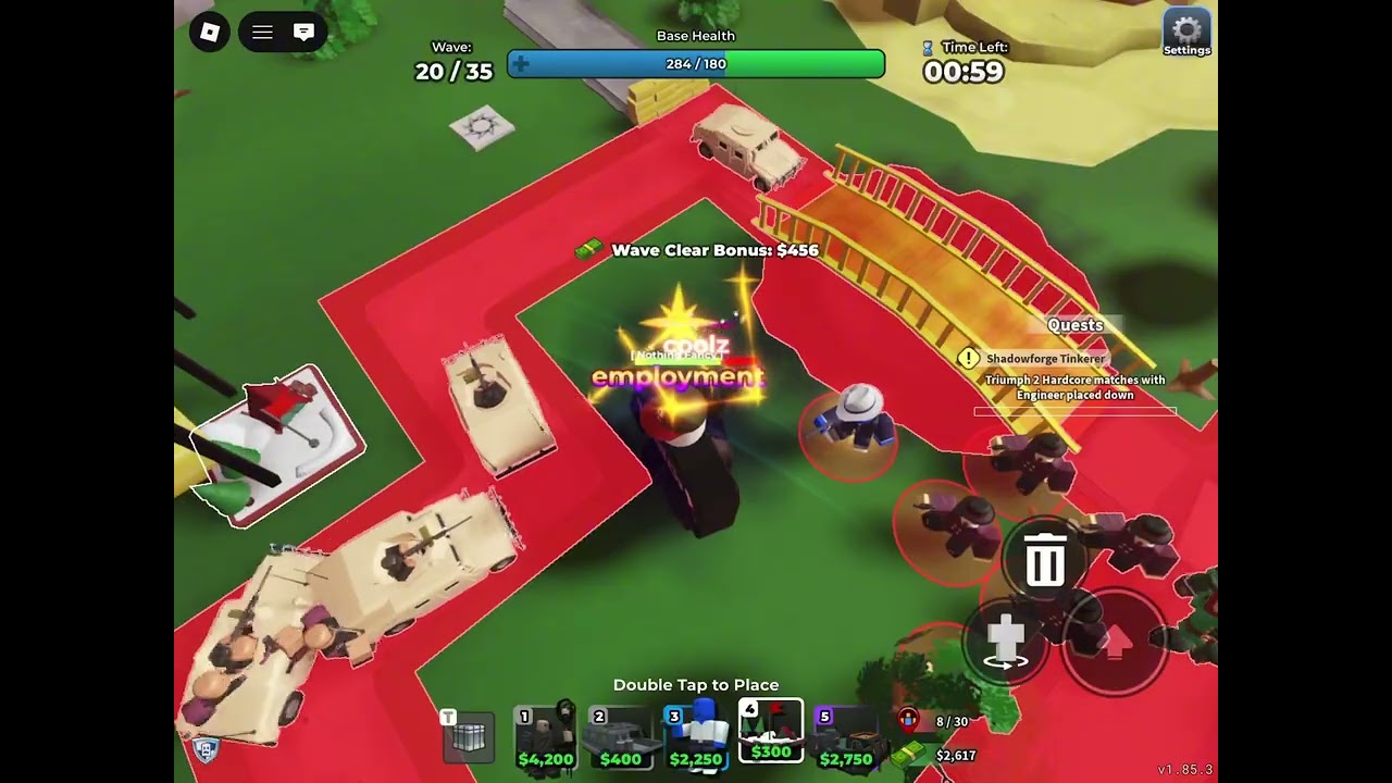 Spanwers only in tds