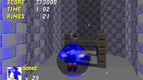 Classic SRB2 v1.09.4 - Mystic Realm Playthrough - Midnight Freeze Zone + Silver Cavern