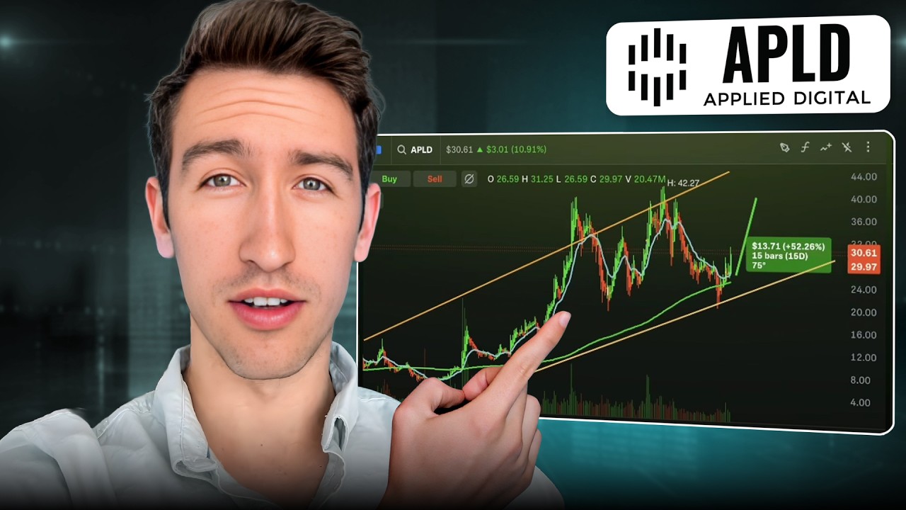 APLD Jumps 12% Again As AI Data Centers Rally - YouTube