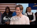 'I Am The Night's' Chris Pine teases himself over Monday morning energy