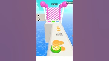 Pancake Run Level 37 Gameplay Walkthrough Android #Shorts