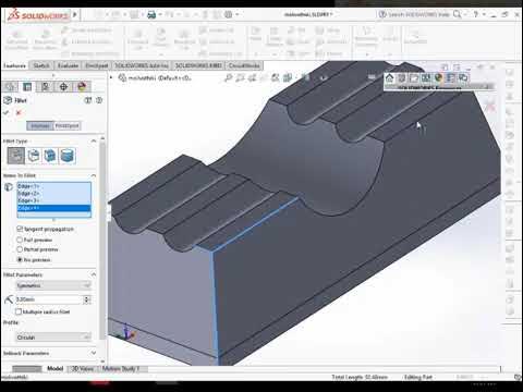 Solidworks modeling examples - YouTube