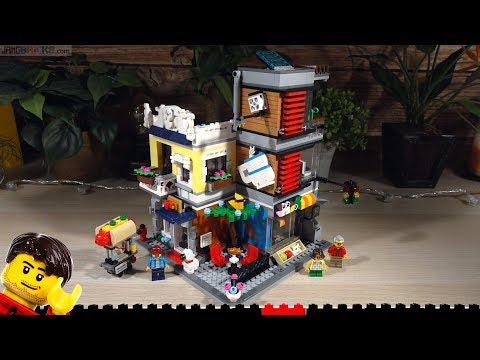 Build ⏩ LEGO Creator Townhouse Pet Shop & Cafe (MAIN model) 31097 time lapse