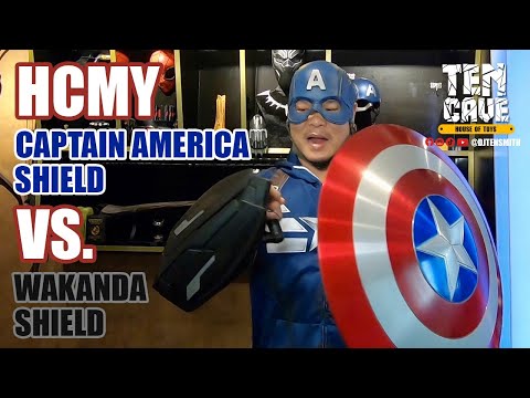 รีวิวเปรียบเทียบ Captain America Shield VS. Wakanda Shield