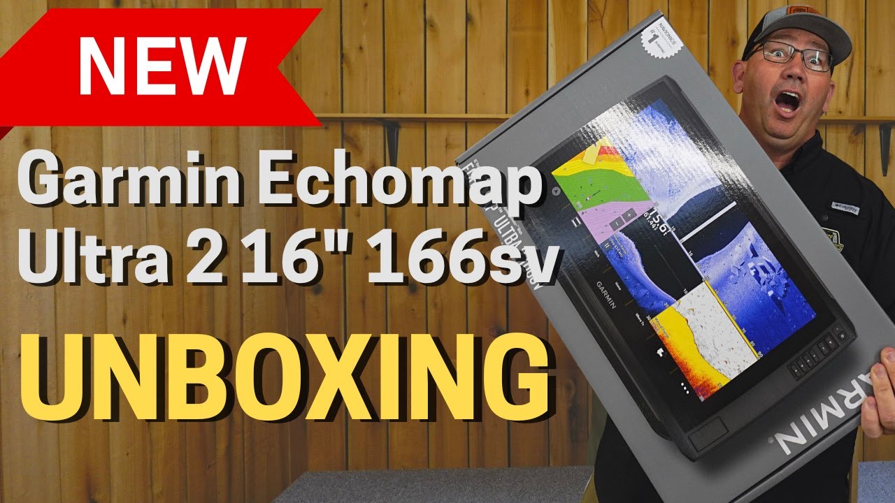 NEW Garmin Echomap Ultra 2 166sv 16″ – UNBOXING & First Impressions