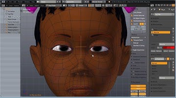 facial rig with shape keys and drivers