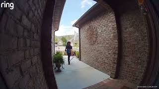 Amazon Driver Throws Delivery Package