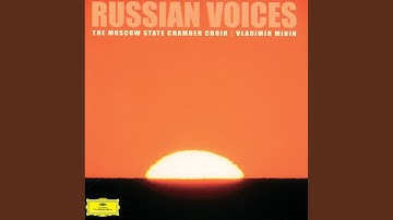Taneyev: 12 Choruses, Op. 27 - 2. Evening
