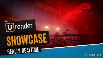 Spooky Restaurant - Real-time Volumetric Rendering Showcase - U-RENDER