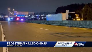 JPD identifies pedestrian struck and killed while trying to cross I-55 in Jackson