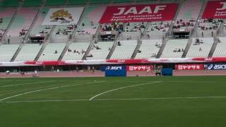 20170624 日本選手権サブイベント　高校男子　4×100mR　予選　2組