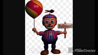 Balloon Boy Sing Five Night's At Freddy's Song  (TheLivingTombstone)