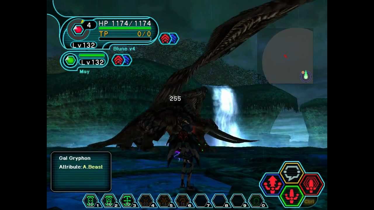 Phantasy Star Online Gal Gryphon Ultimate Youtube