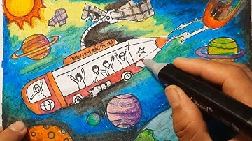 Hướng dẫn vẽ chiếc Ô Tô mơ ước | Draw a dream car | KC art