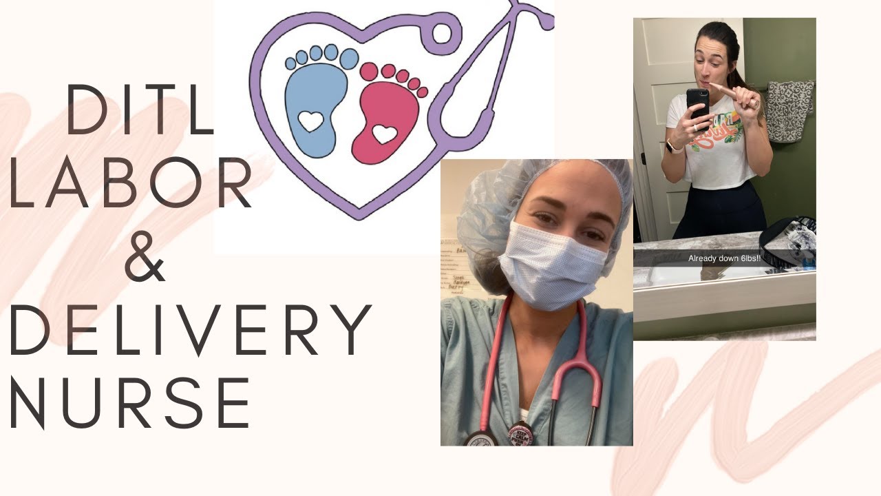Day in the life of a Labor and Delivery Nurse | Second Covid Vaccine ...