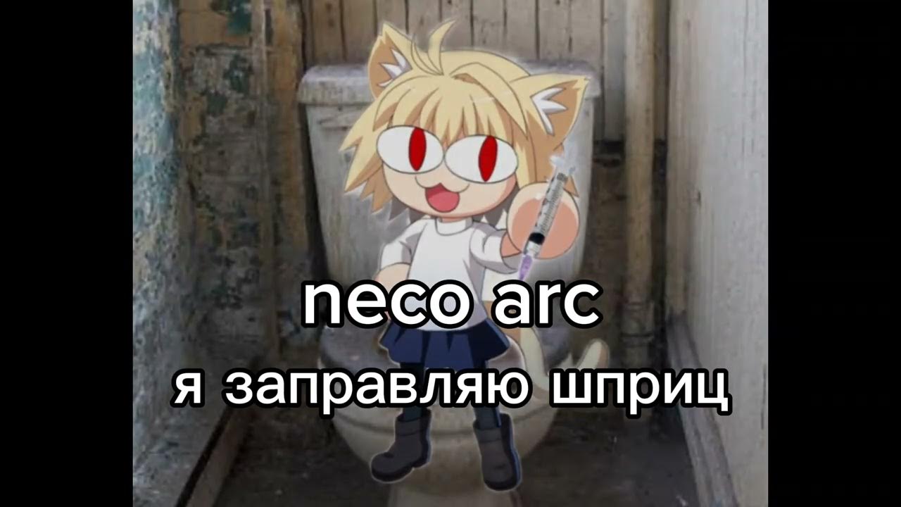 неко арк-я заправляю шприц - YouTube