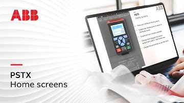 How to display the data in Home screens for PSTX Softstarter?