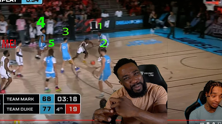 BALLHOGGING HAD ME HOT! Team Mark vs Team Duke 5v5 Basketball Reaction