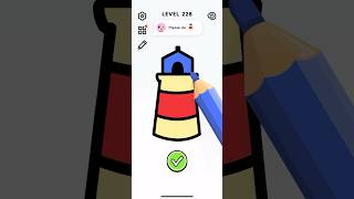 How To Draw a Lighthouse 🖌 Color Page ASMR – Art Coloring Gameplay |Level 228|