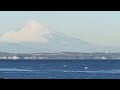 Mt. Fuji w/ relaxing sounds of the waves