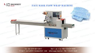 Face mask fold and pillow packaging machines|automatic horizontal masks hffs wrapper