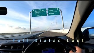 ASMR Driving POV: Toyota Avanza M/T || Sensasi Nyetir Diatas Laut - Toll Bali Mandara