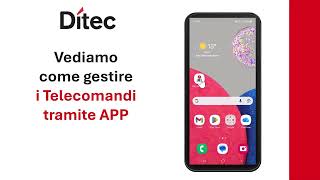 Famous Ditec CONNECT PRO tutorial7 IT gestireTX Wealth