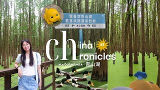 the Matcha Lake every performative male must visit 🍵 | Qingshan Lake Hangzhou vlog 🍀💚 青山湖