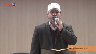 Fatih Çollak ile Hüdâyi Kuran Dersi–35 (Şuara Sûresi 1-33. Ayetler)