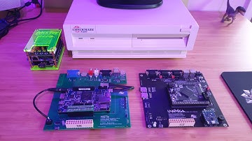 FPGA Boards arrived from Edu Arana, MiSTix and UnAmiga ITX