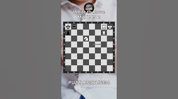 Chess puzzle series 🧩2071/5334 #chess #puzzle #learnchesstactics #magnuscarlsen #polgar #chessbooks