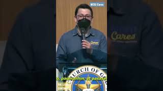 Mensahe Ni Kuya Daniel Razon Ang Mangangaral Ng Mcgi O Members Church Of God International