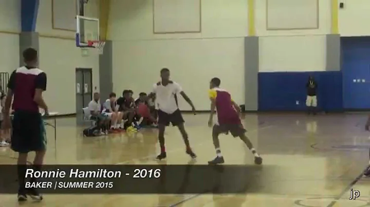 Ronnie Hamilton of Baker 2015 Prep Hoops LA Highli...