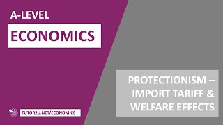 Key Diagrams - Import Tariffs and Economic Welfare