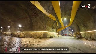 Lyon Turin, dans les entrailles d'un chantier XXL