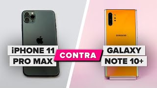 iPhone 11 Pro Max vs. Galaxy Note 10 Plus : Comparamos cámaras, baterías y más