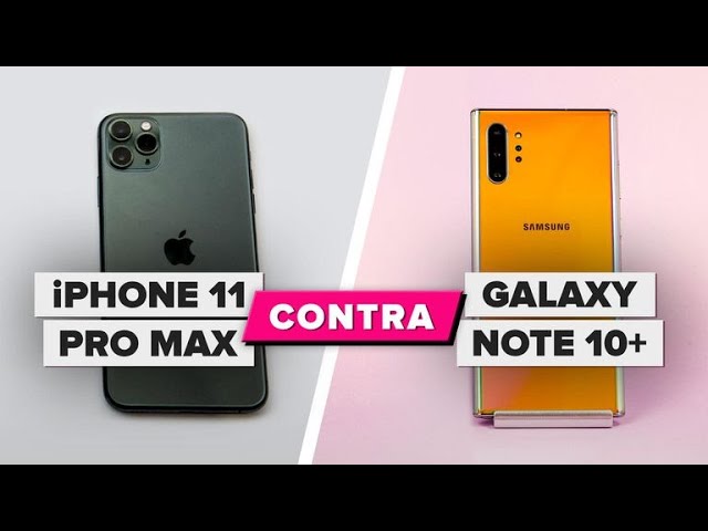 El iPhone 11 Pro Max supera en duración de batería al Galaxy Note