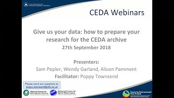 Give Us Your Data Webinar (in full)