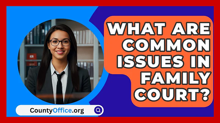 What Are Common Issues In Family Court? - CountyOffice.org