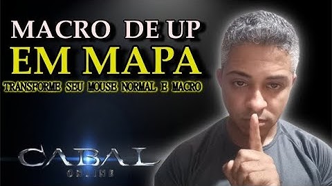 Macro de Up para usar em qualquer mouse (Cabal Online)
