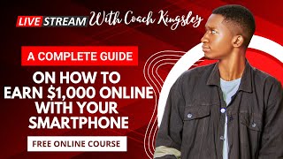 Step by Step Guide on How to Make $300-$1,000 online weekly with your smartphone