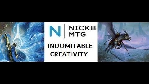 MTG- Modern - Indomitable Creativity - 4 colours this time!