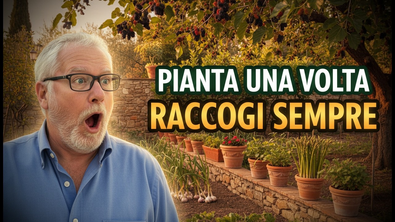 Piantali Una Volta e Ti Nutriranno Per Sempre — L'Industria Li Ha Nascosti!