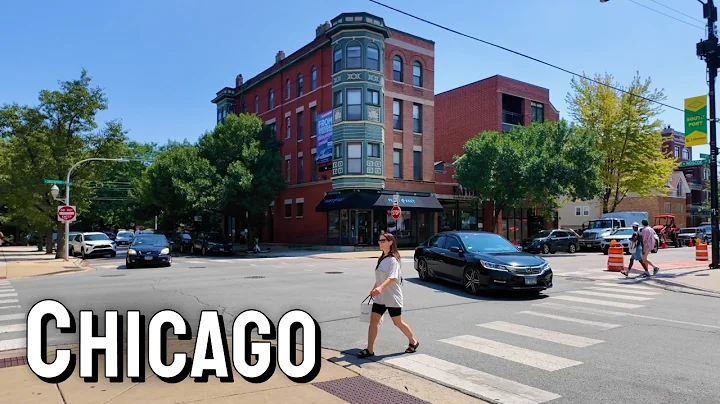 Chicago Lake View Walking Tour | Southport Corridor 4K